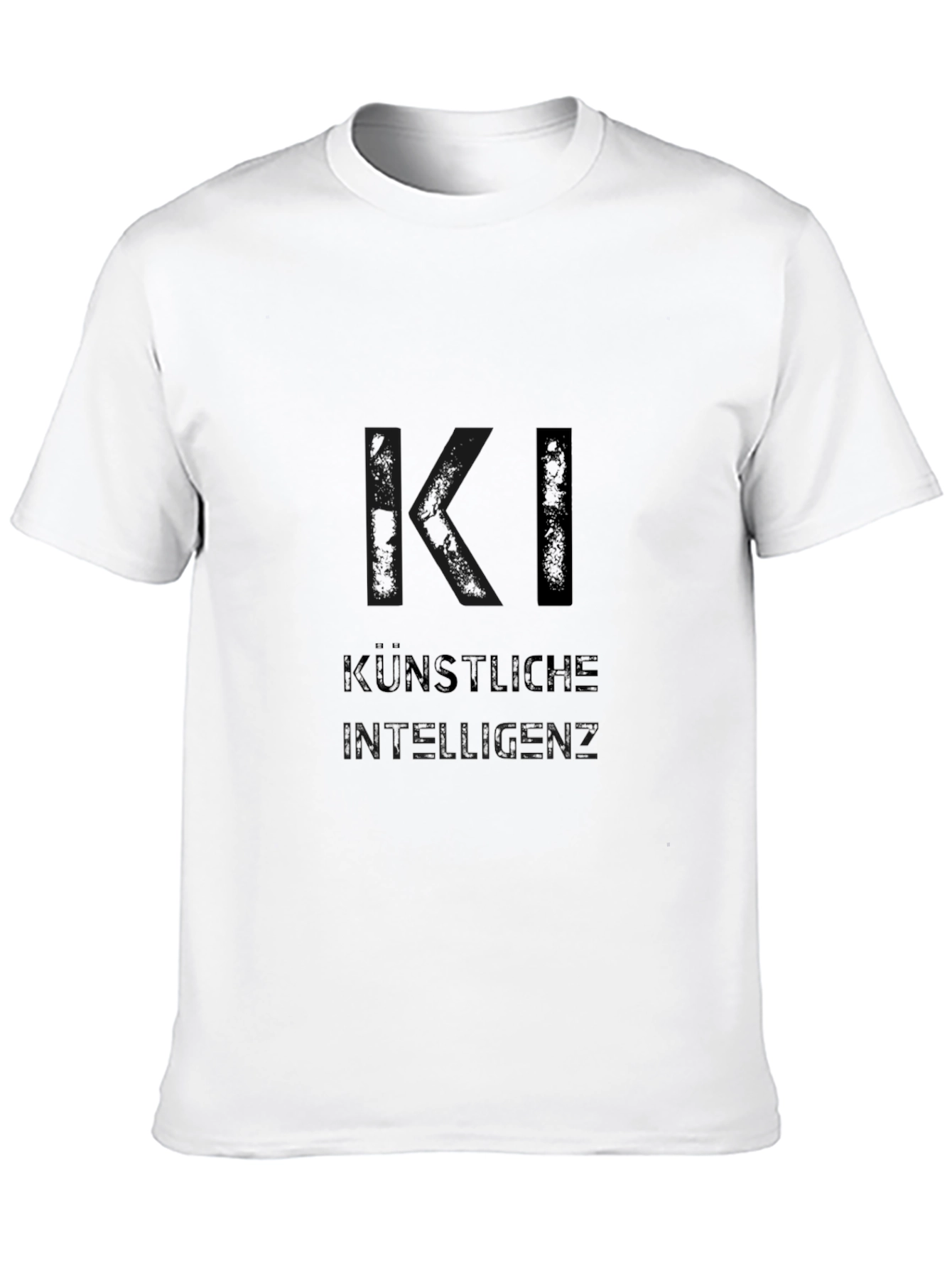 KI Kunstliche Intelligenz Black T-Shirt