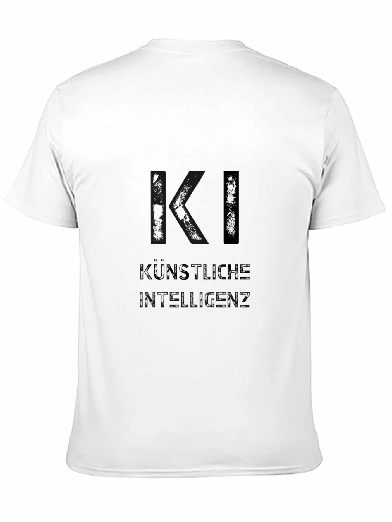 KI Kunstliche Intelligenz Black T-Shirt