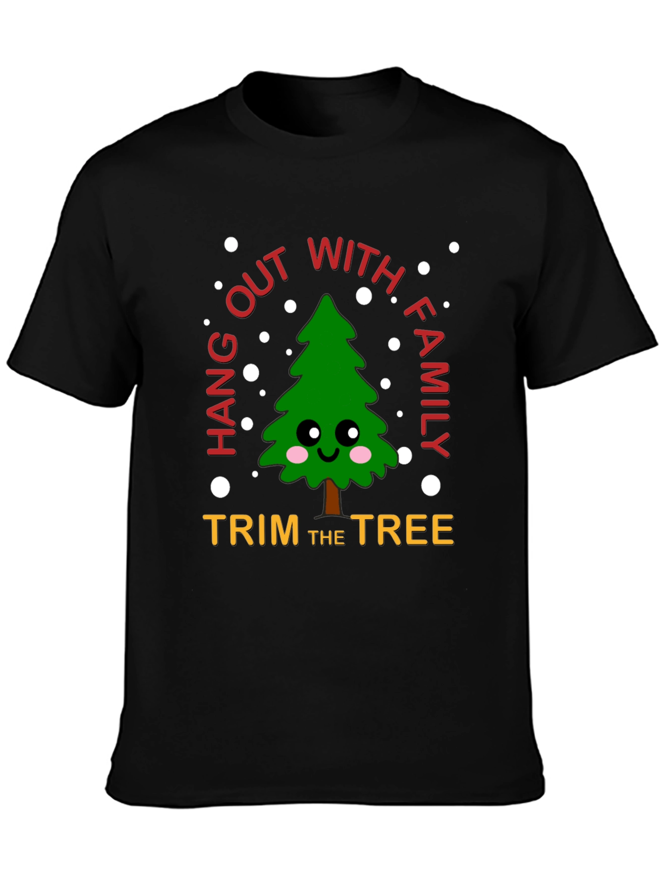 Family Christmas Tree T-Shirt