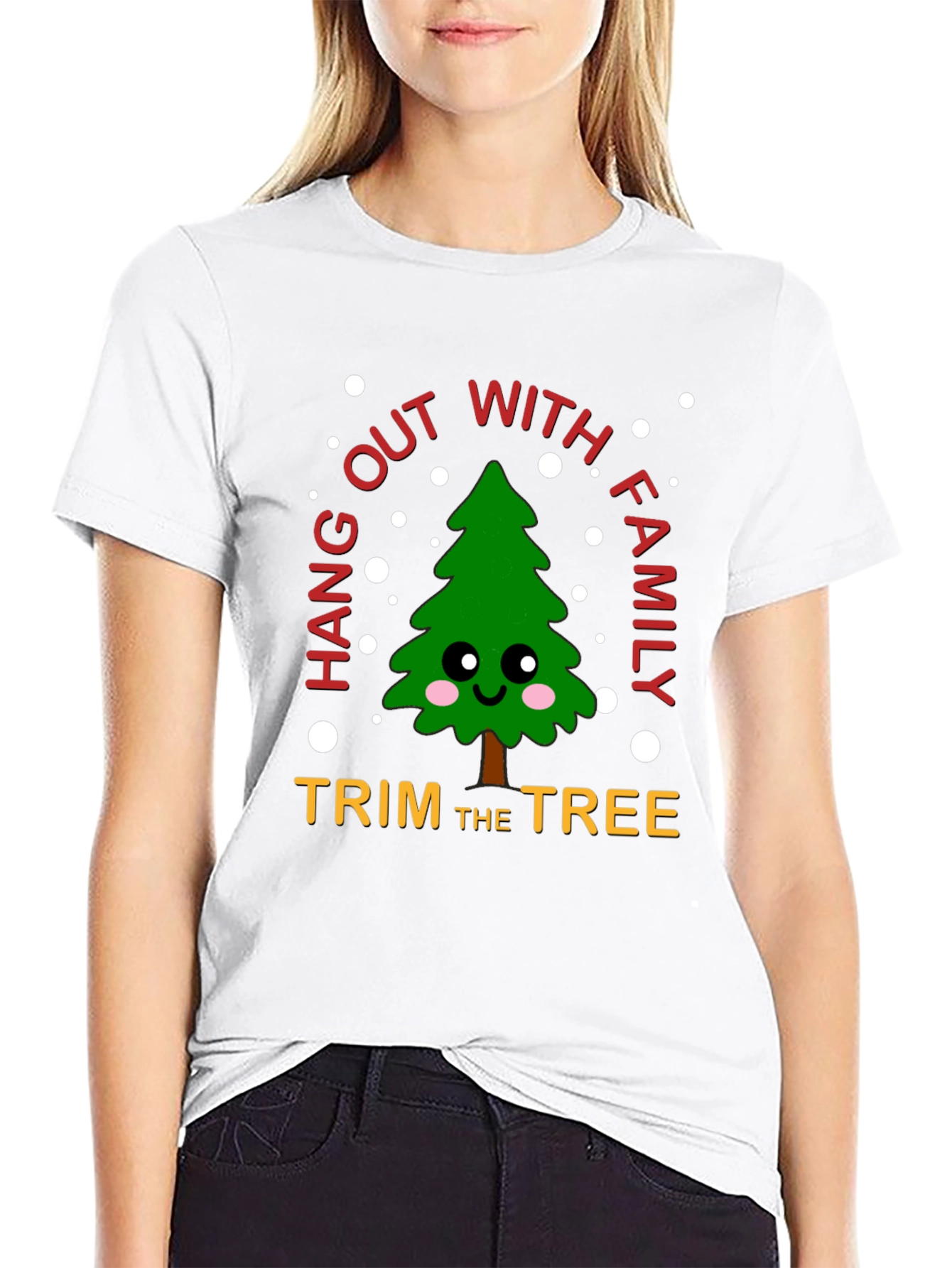 Family Christmas Tree T-Shirt