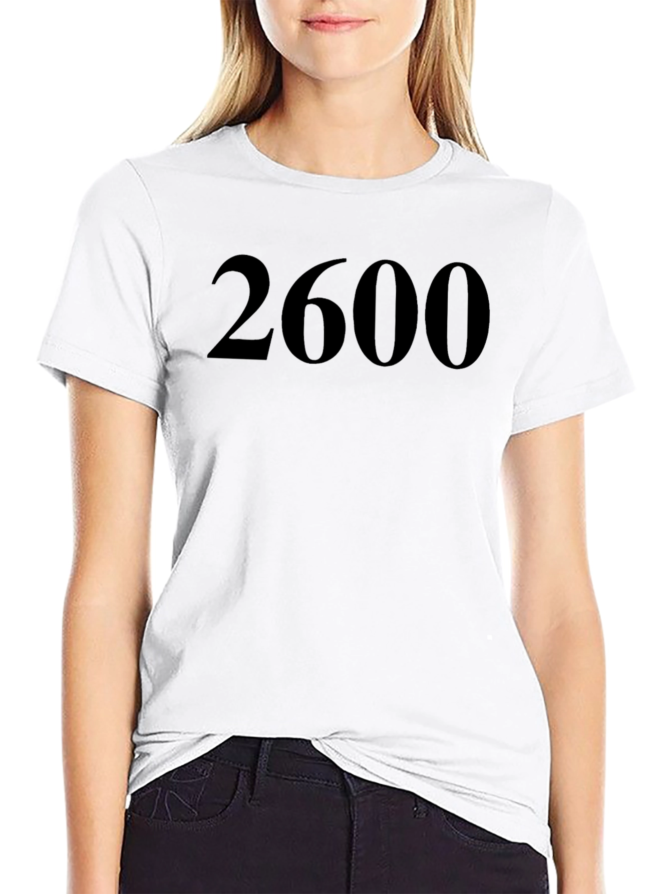 2600 Graphic T-Shirt - Black Cotton Tee