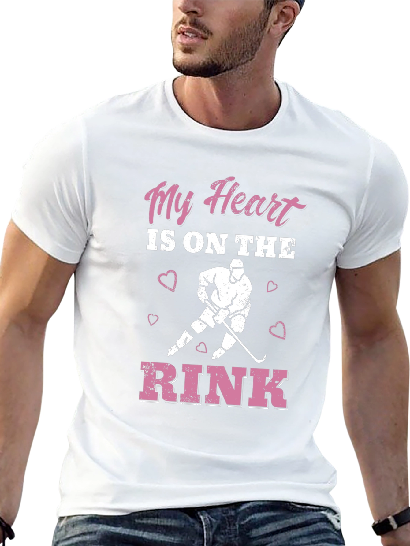 Hockey Heart T-Shirt - Rink Love