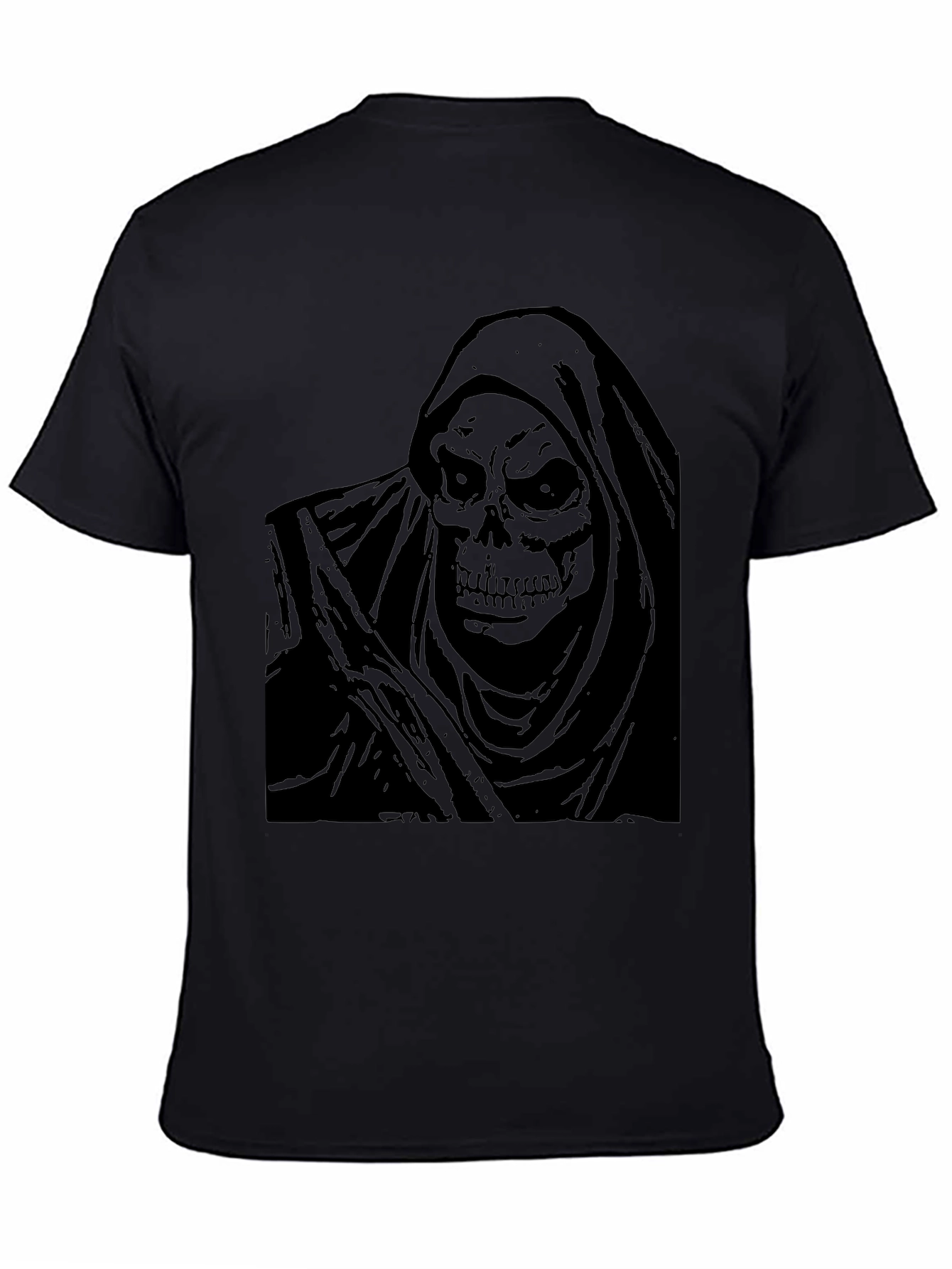 Grim Reaper Graphic T-Shirt - Mens Black Tee