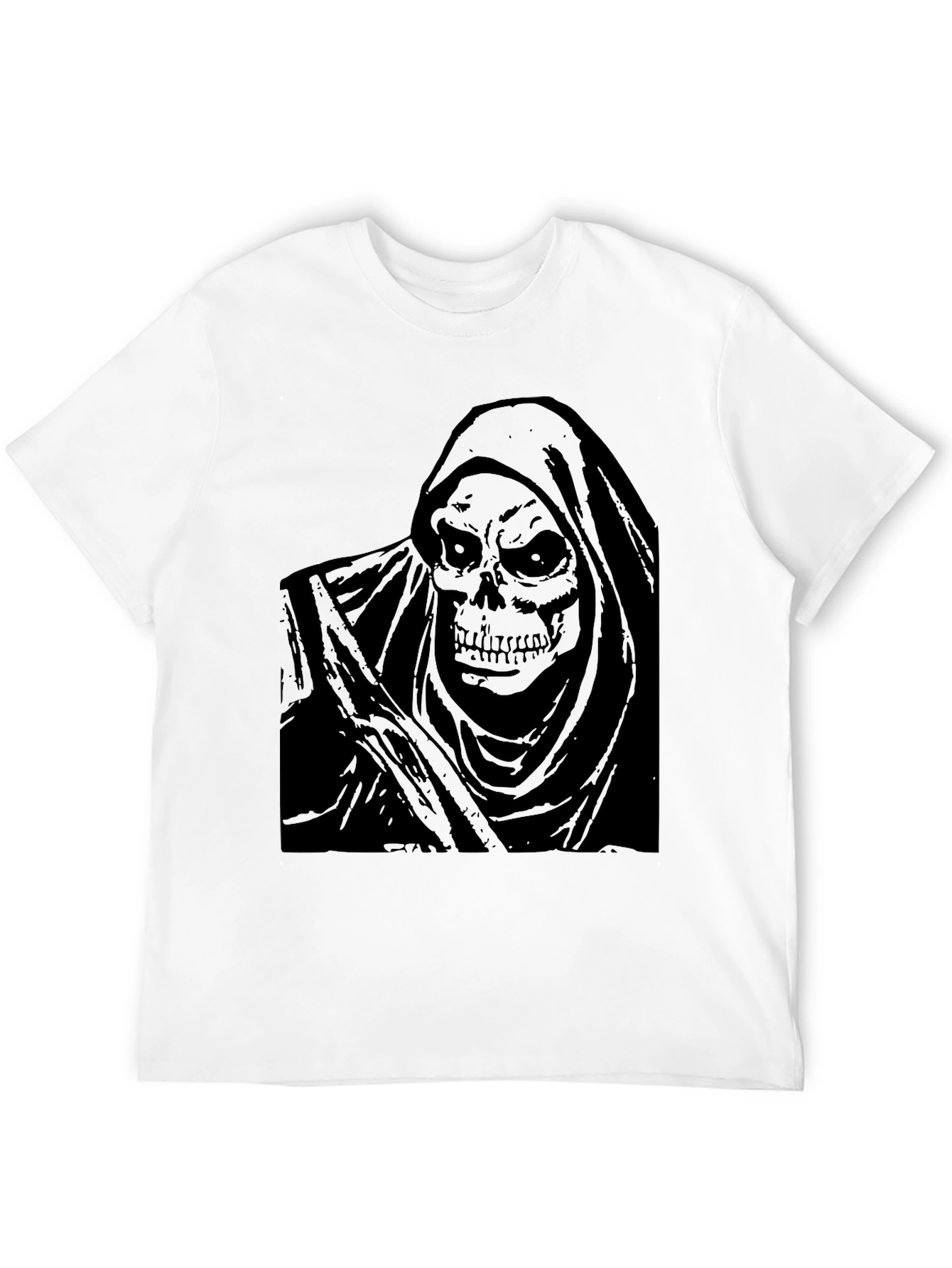 Grim Reaper Graphic T-Shirt - Mens Black Tee