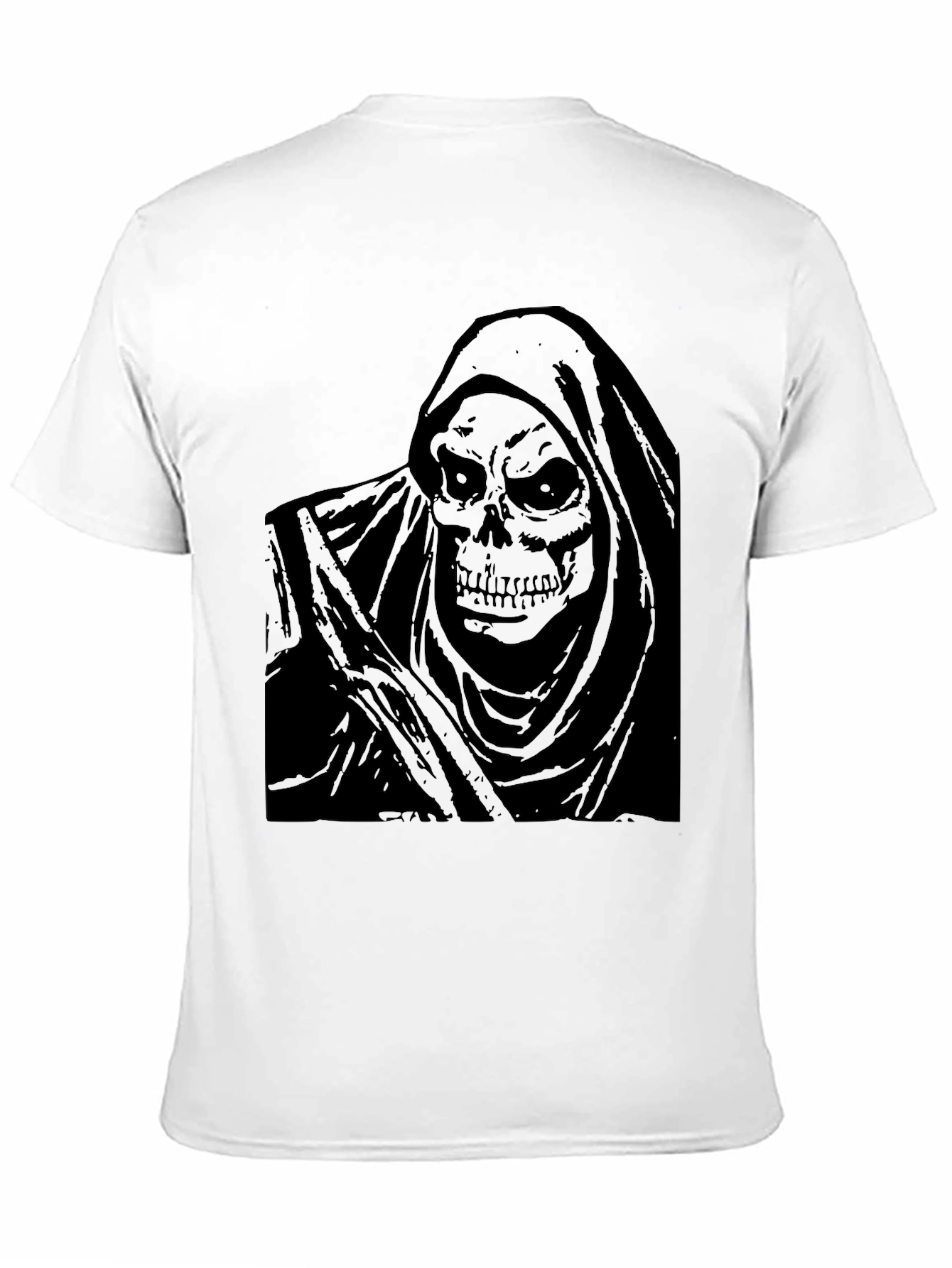 Grim Reaper Graphic T-Shirt - Mens Black Tee