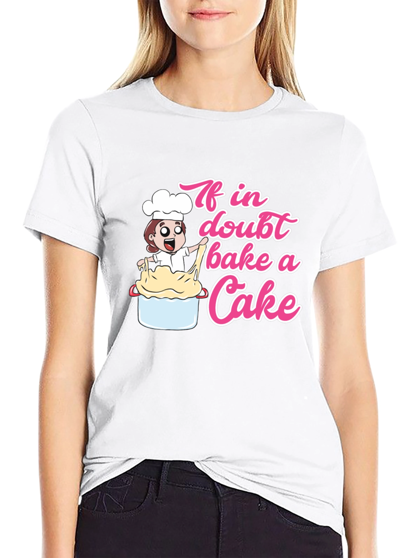 If In Doubt Bake A Cake T-Shirt