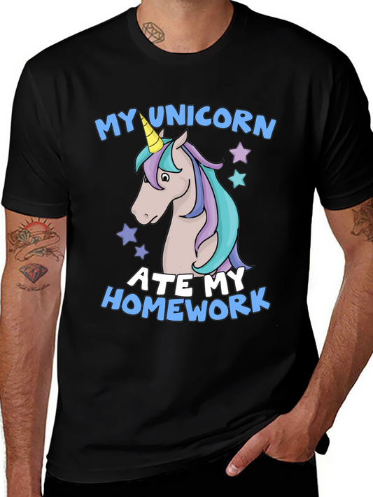 My Unicorn Ate My Homework Graphic Tee