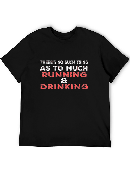 Running & Drinking Graphic Tee
