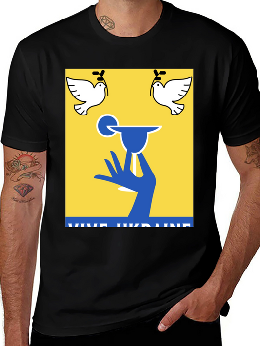 Vive Ukraine Graphic T-Shirt
