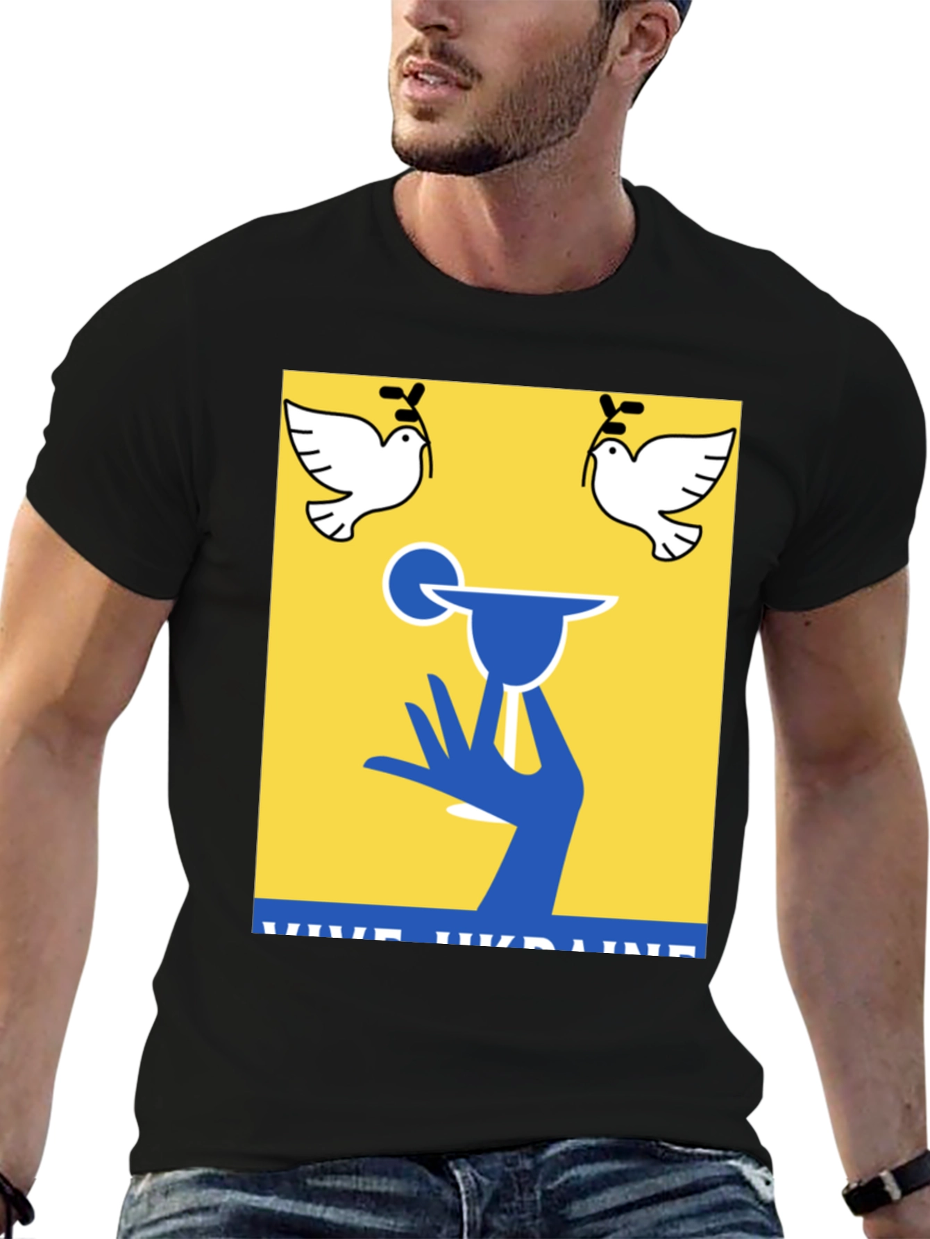Vive Ukraine Graphic T-Shirt