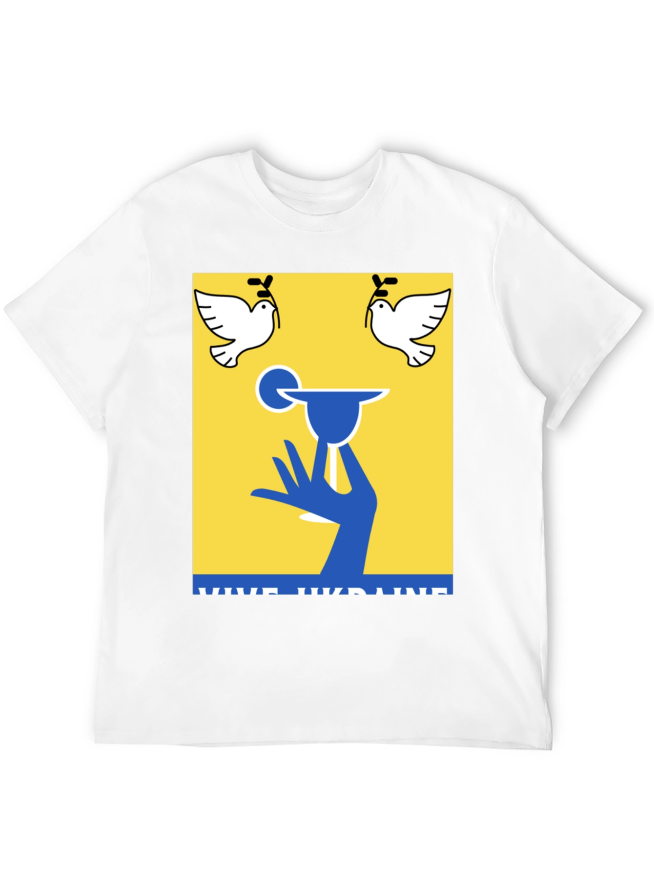 Vive Ukraine Graphic T-Shirt