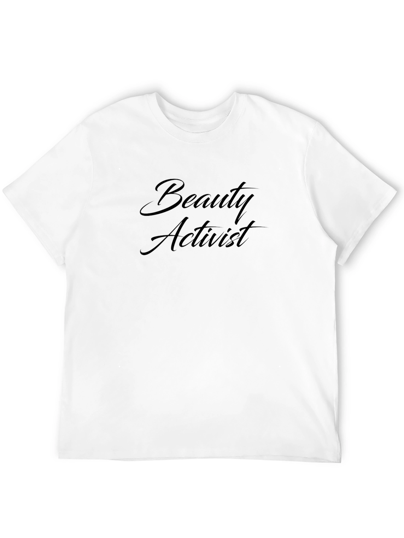Beauty Activist Black Graphic Tee