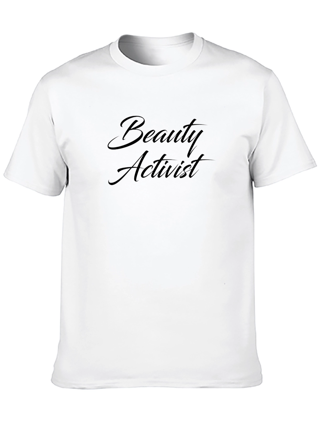 Beauty Activist Black Graphic Tee
