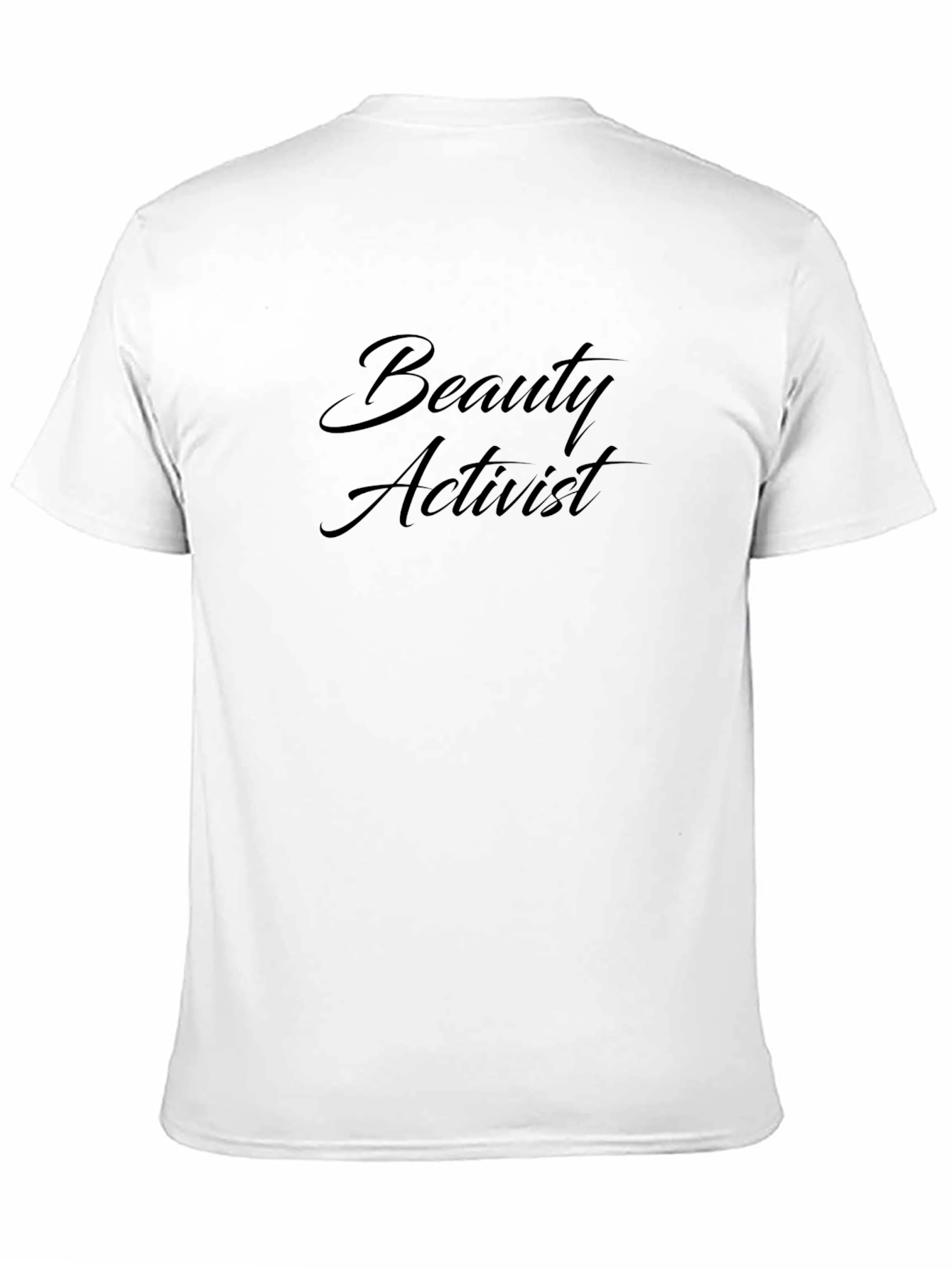 Beauty Activist Black Graphic Tee