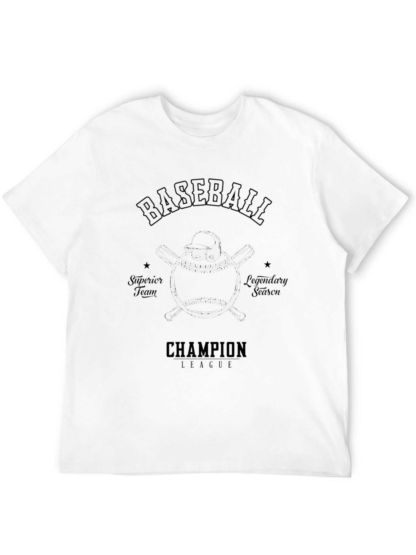 Baseball Champion League T-Shirt