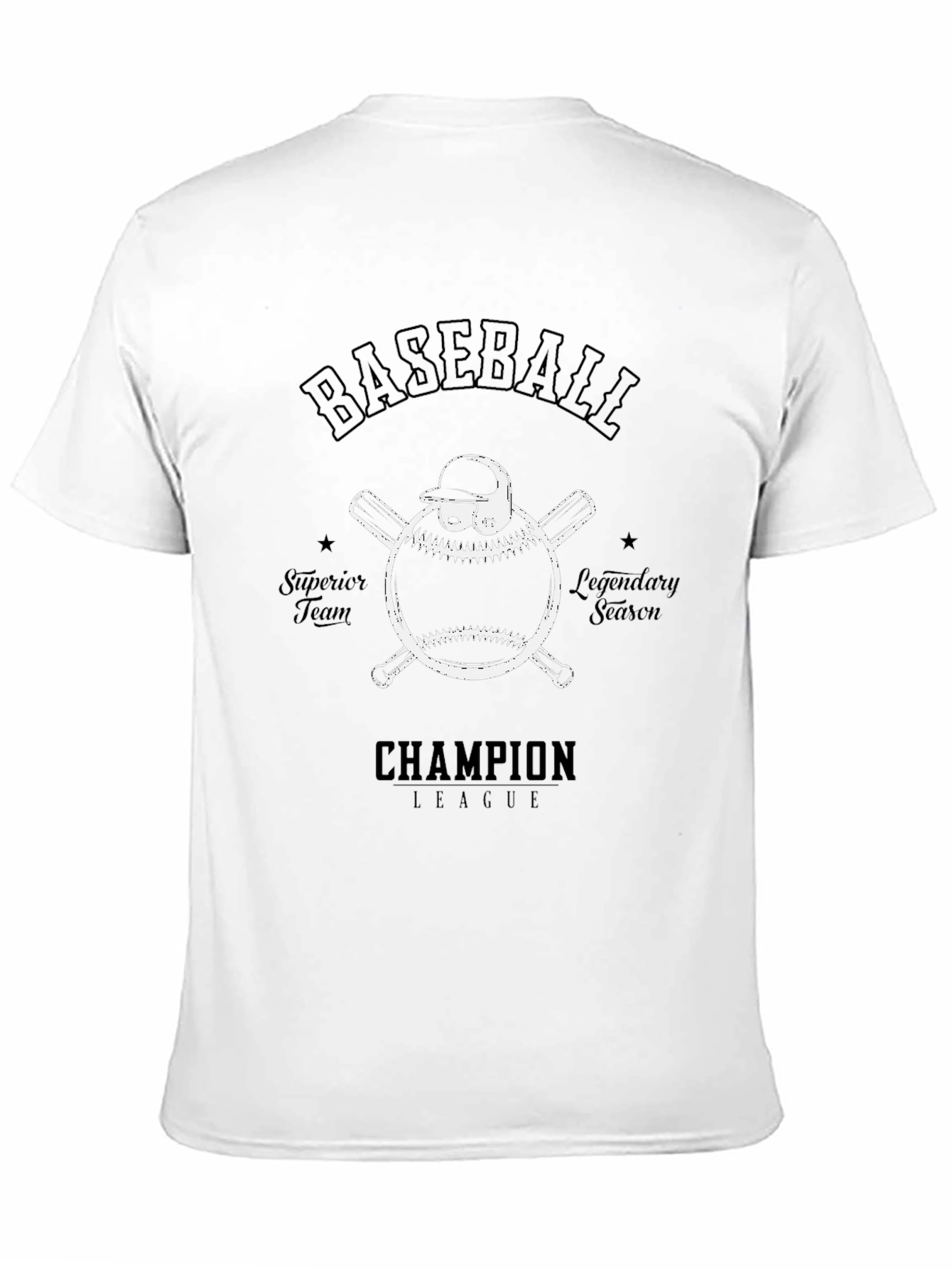 Baseball Champion League T-Shirt