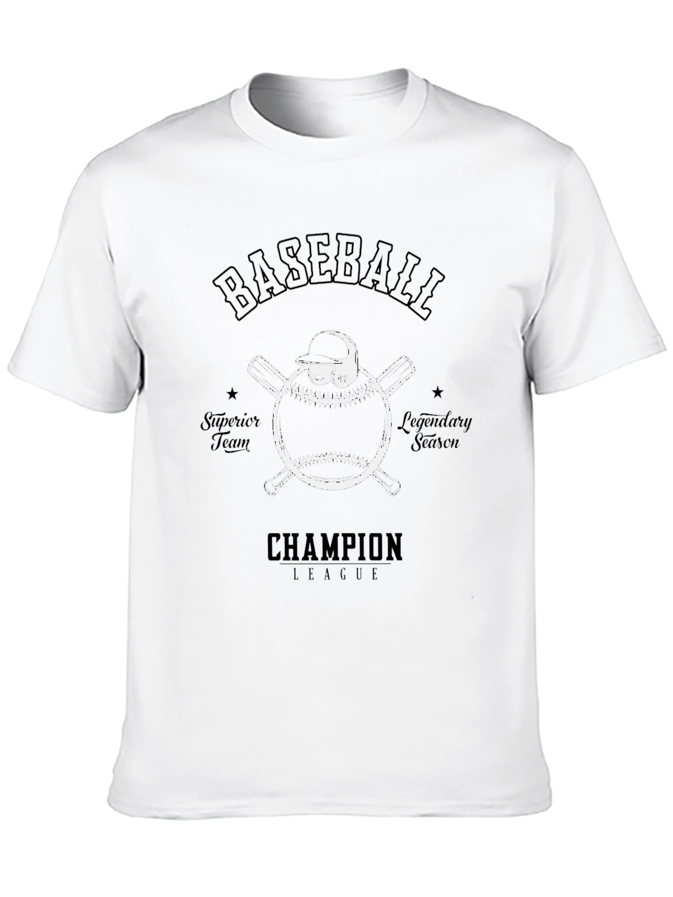 Baseball Champion League T-Shirt