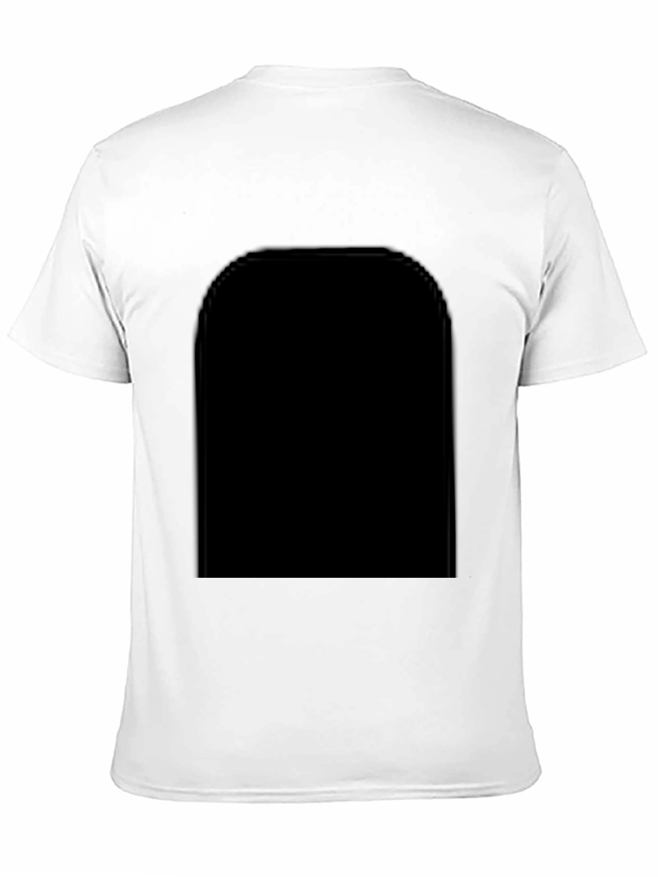 Mens Classic Black Short-Sleeve T-Shirt