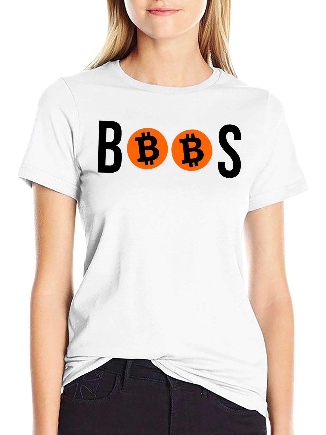 Bitcoin BOOBS Funny Crypto T-Shirt