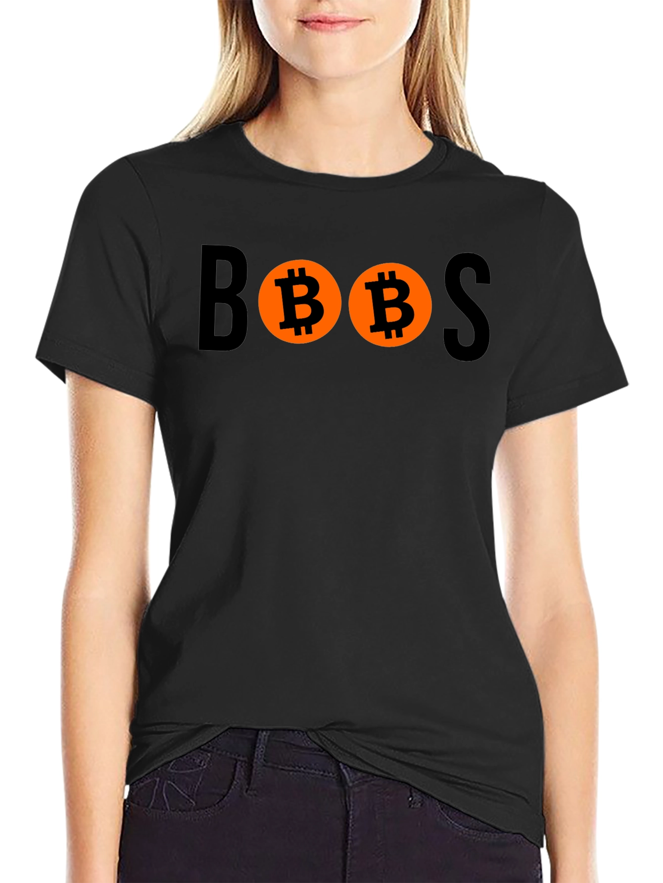 Bitcoin BOOBS Funny Crypto T-Shirt