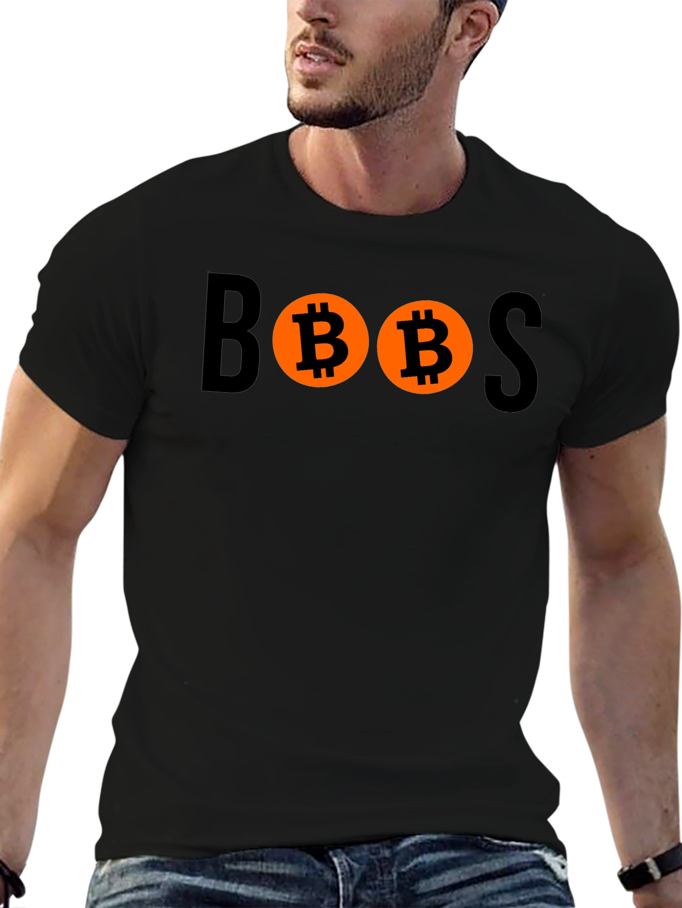 Bitcoin BOOBS Funny Crypto T-Shirt