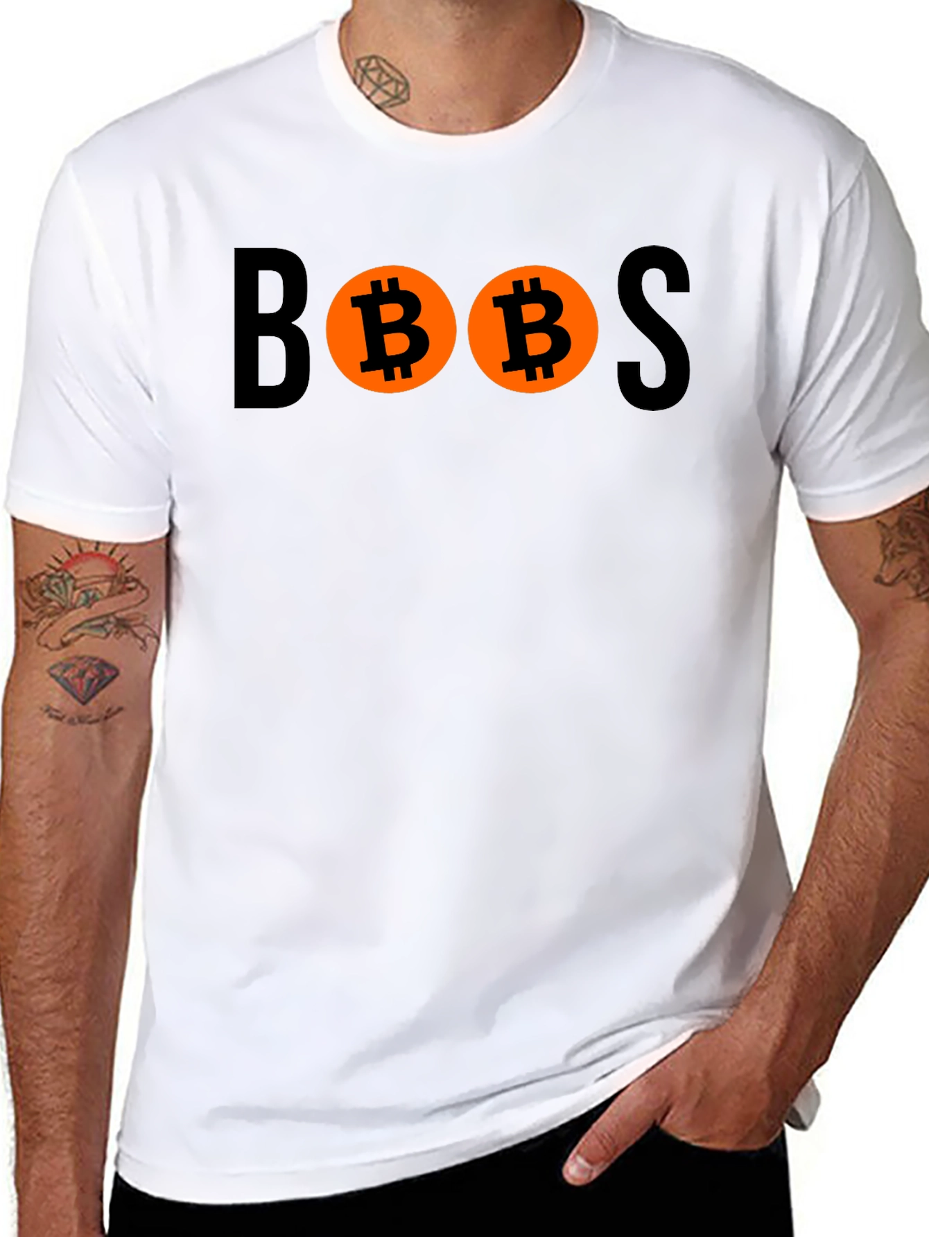 Bitcoin BOOBS Funny Crypto T-Shirt