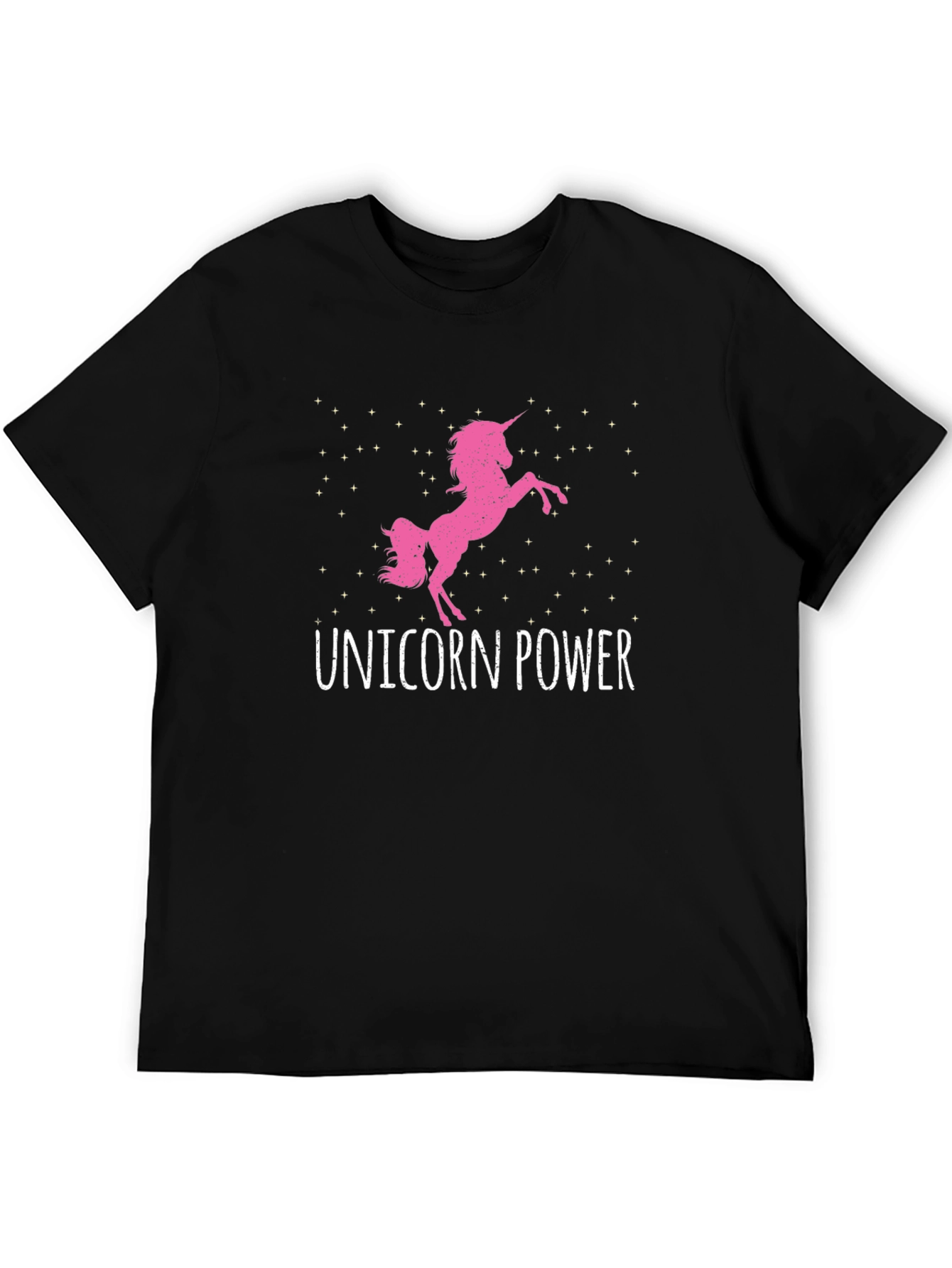Unicorn Power Black T-Shirt