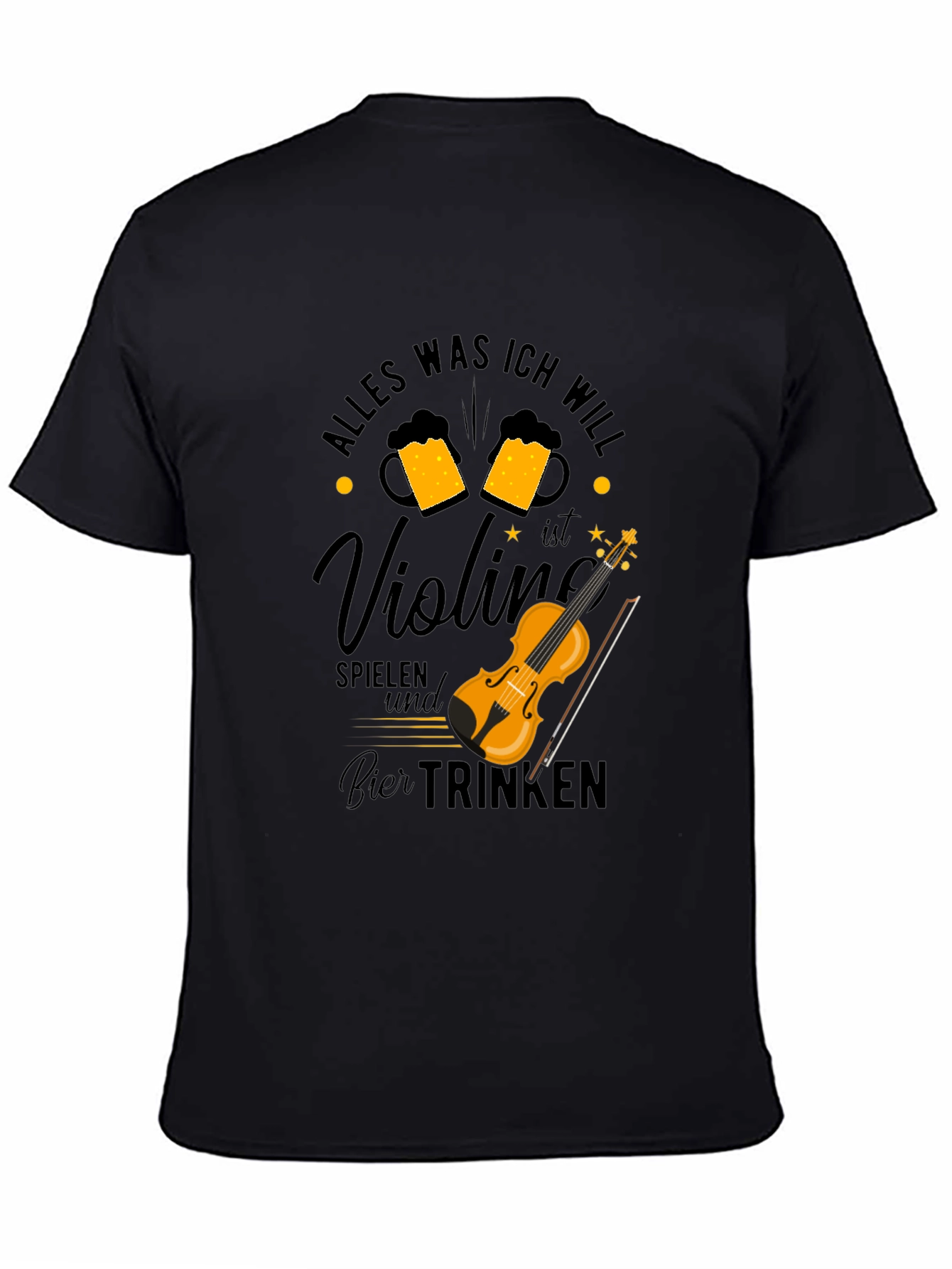 Violin and Beer T-Shirt