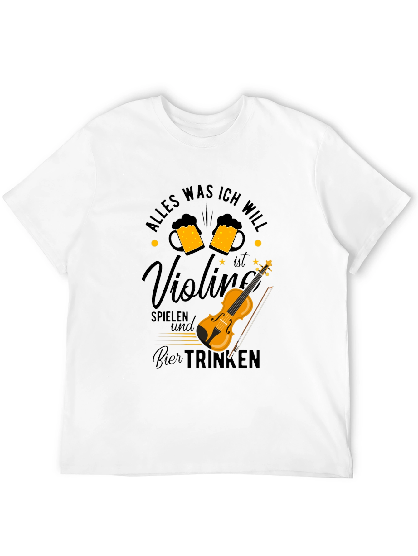 Violin and Beer T-Shirt
