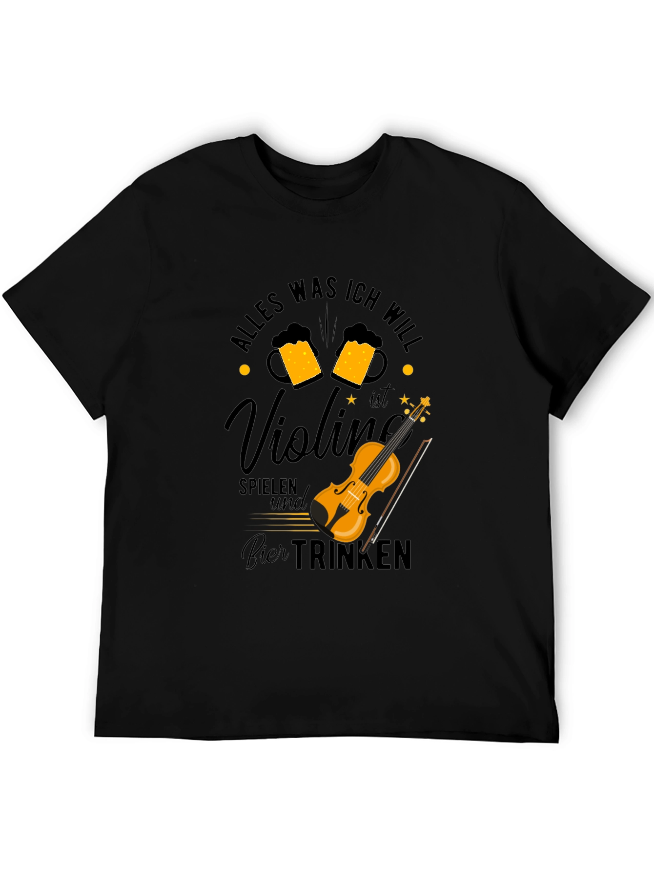 Violin and Beer T-Shirt