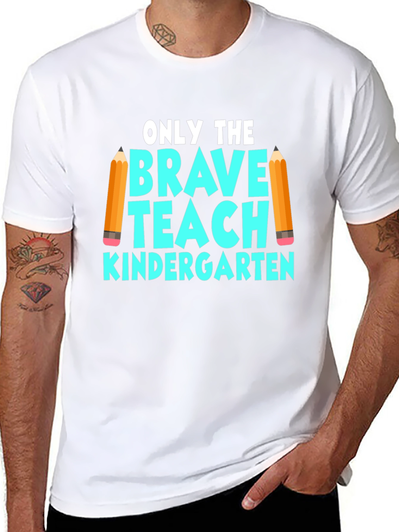 Brave Teach Kindergarten T-Shirt