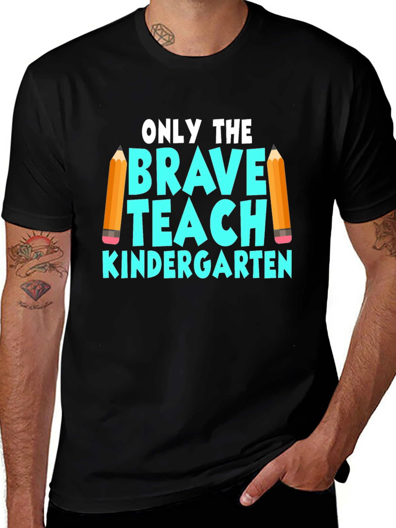 Brave Teach Kindergarten T-Shirt