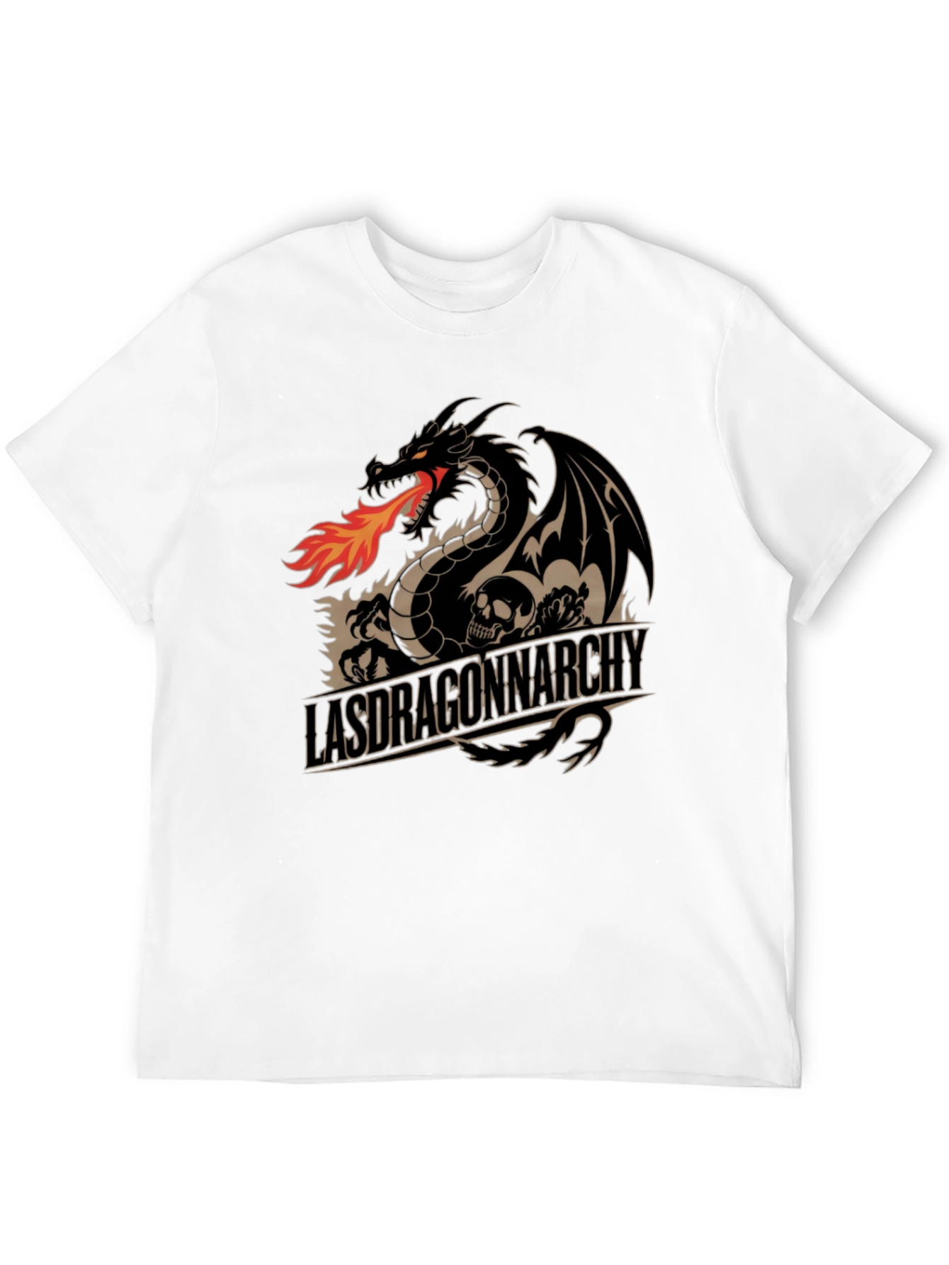 Dragon Anarchy Black Graphic Tee