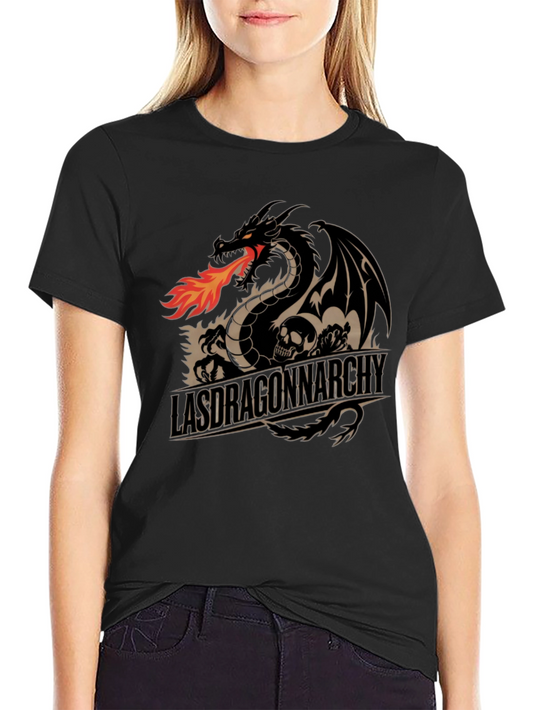 Dragon Anarchy Black Graphic Tee