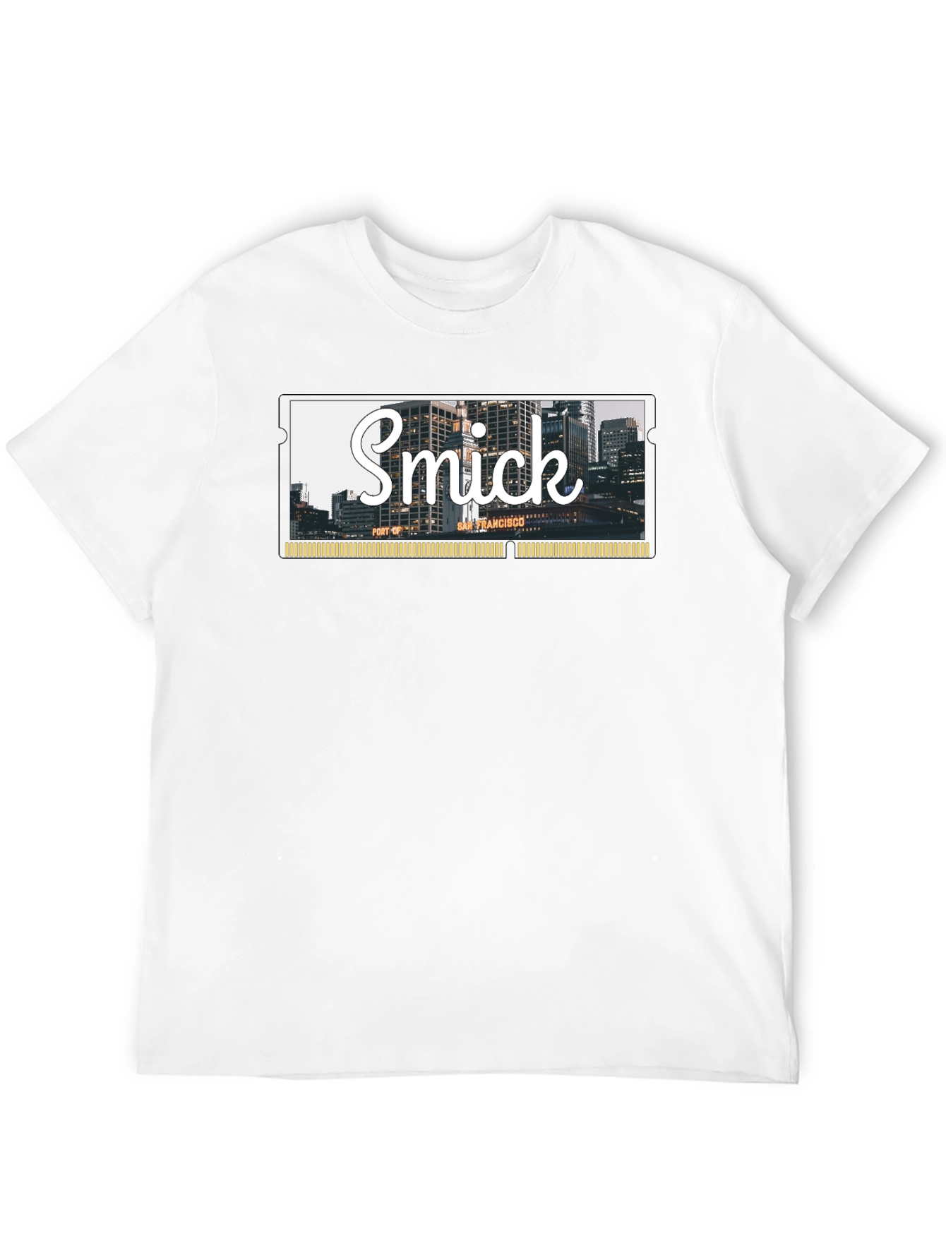 Smick San Francisco Cityscape Graphic T-Shirt