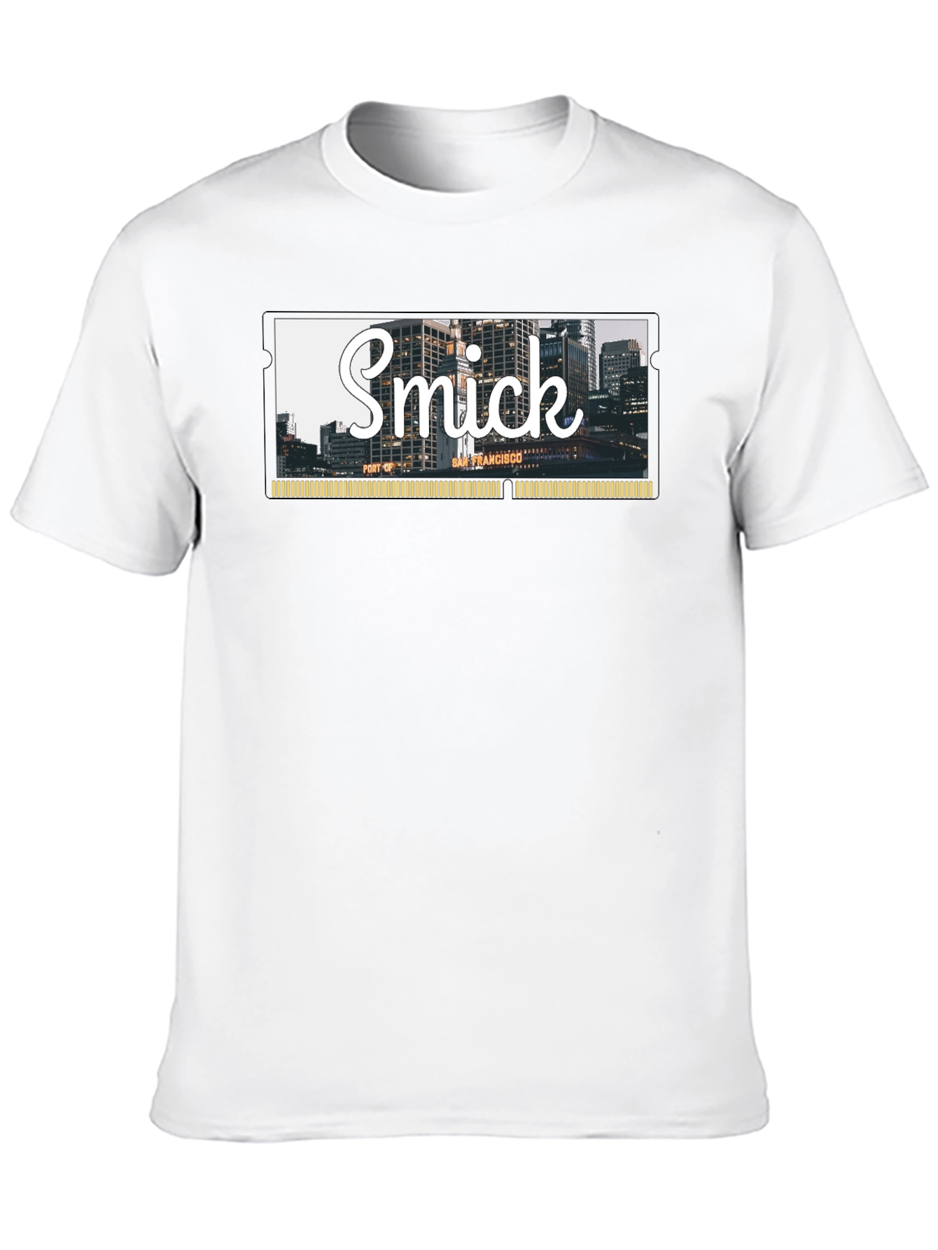 Smick San Francisco Cityscape Graphic T-Shirt