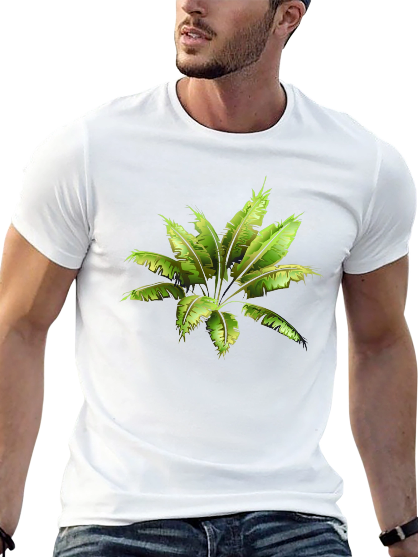 Tropical Palm Tree Graphic Tee