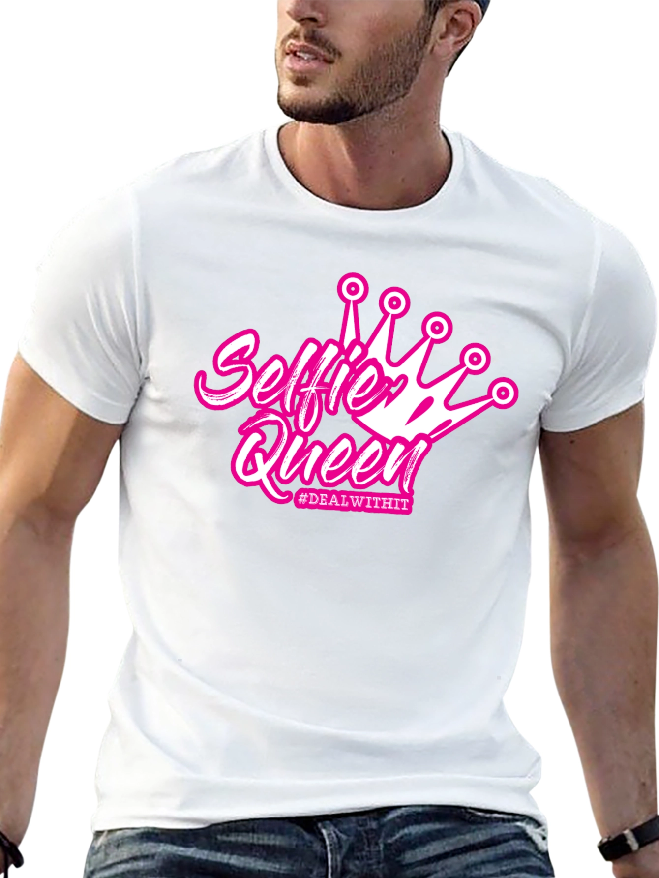 Selfie Queen Black T-Shirt