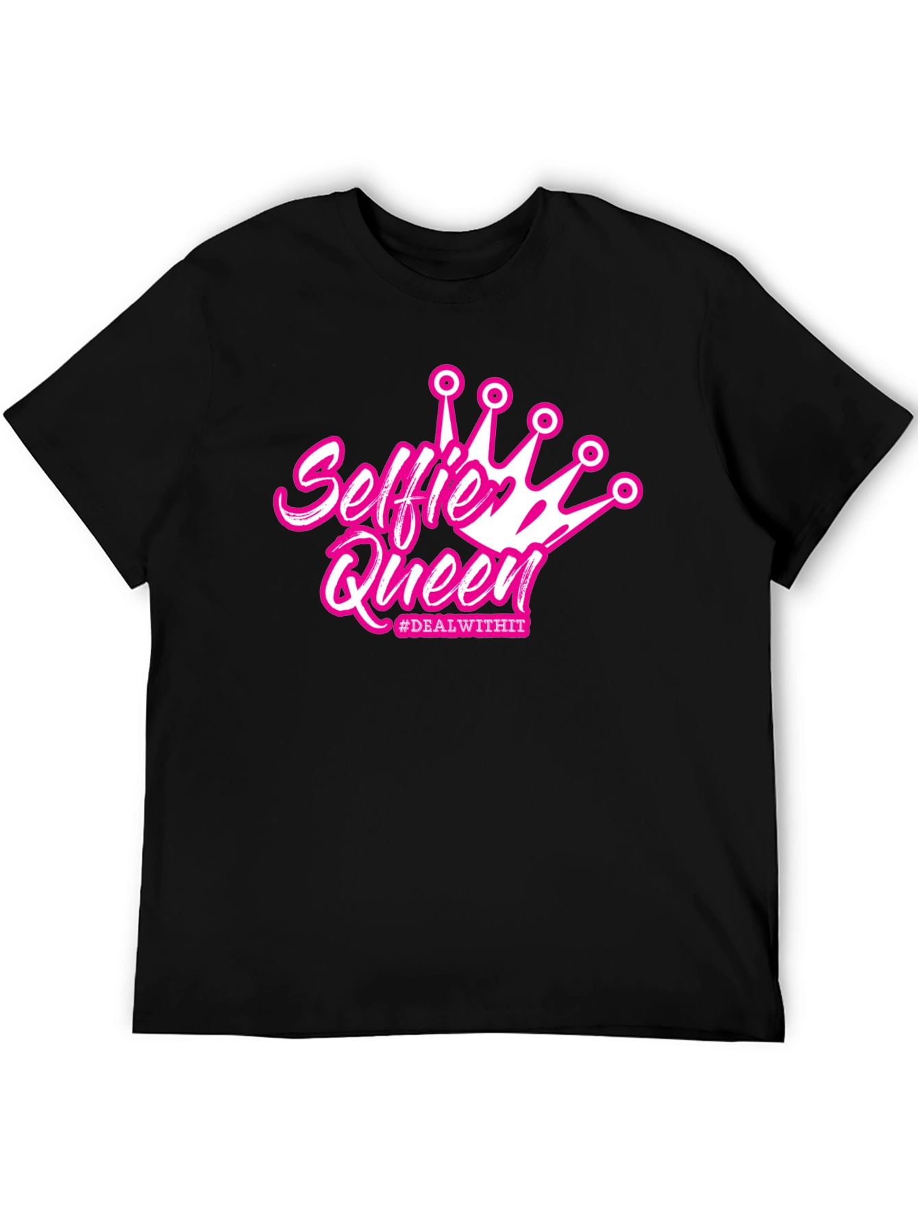 Selfie Queen Black T-Shirt