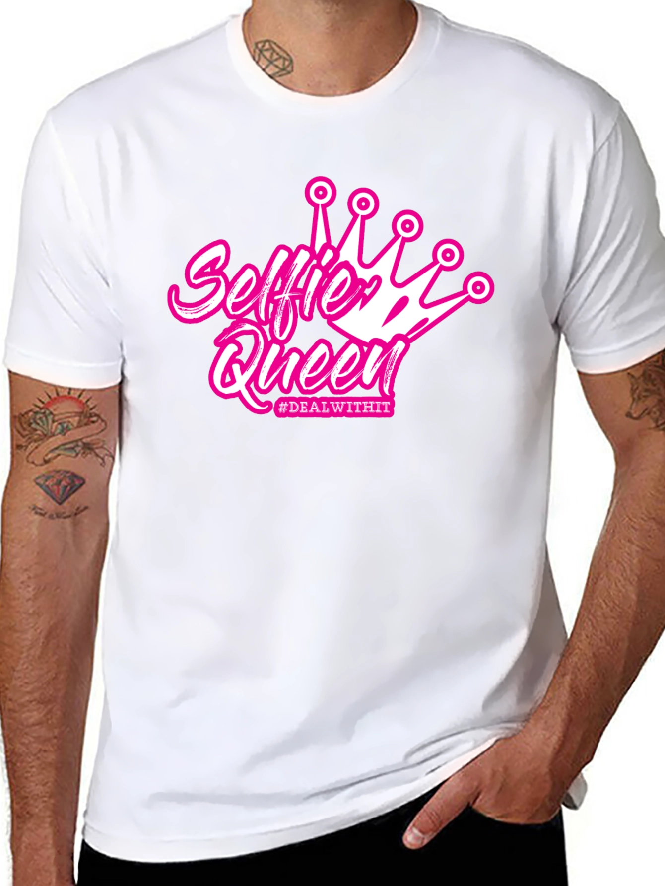 Selfie Queen Black T-Shirt