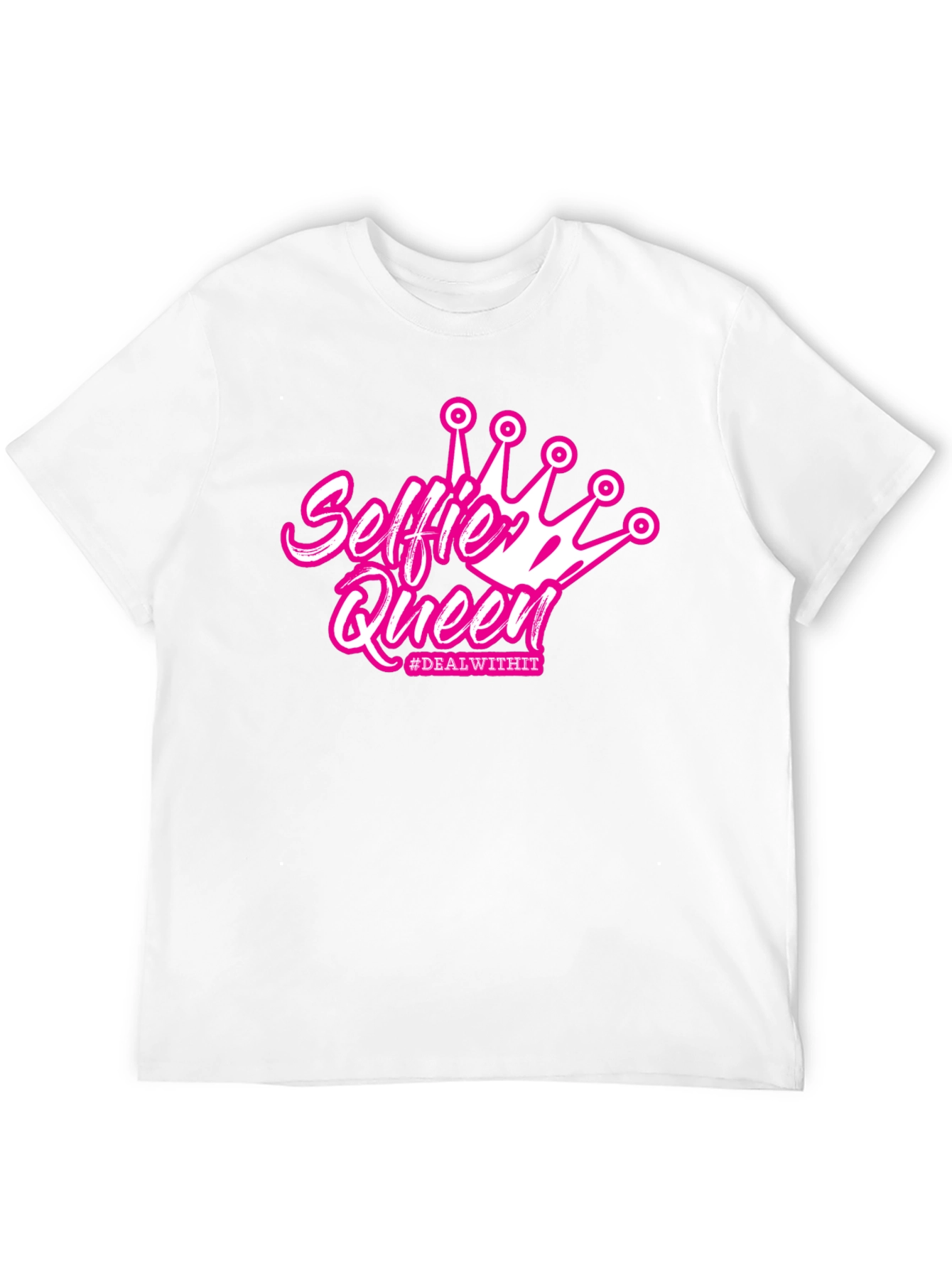 Selfie Queen Black T-Shirt
