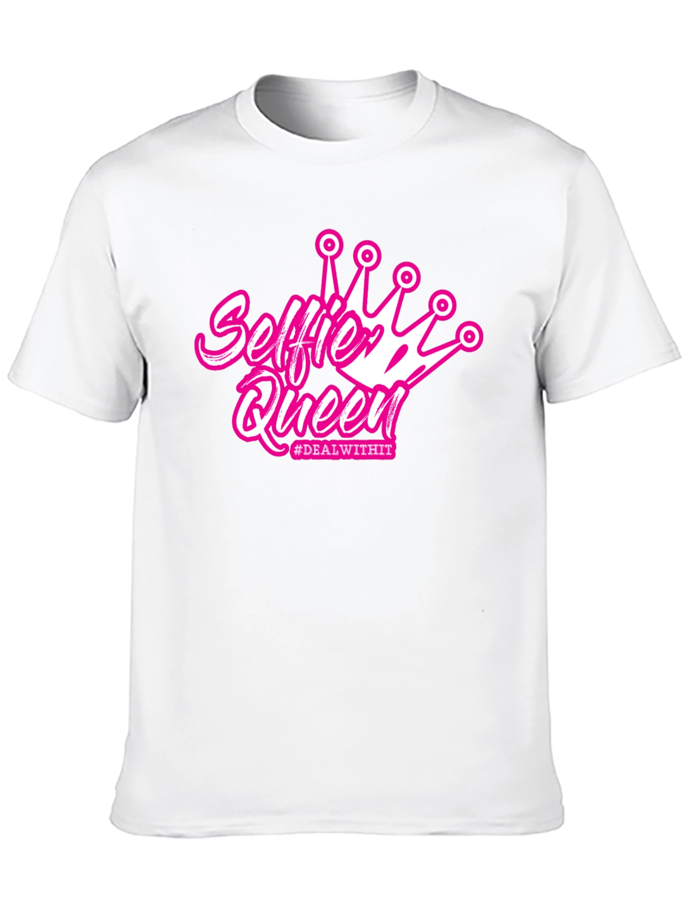 Selfie Queen Black T-Shirt