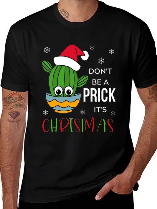 Funny Christmas Cactus Graphic Tee