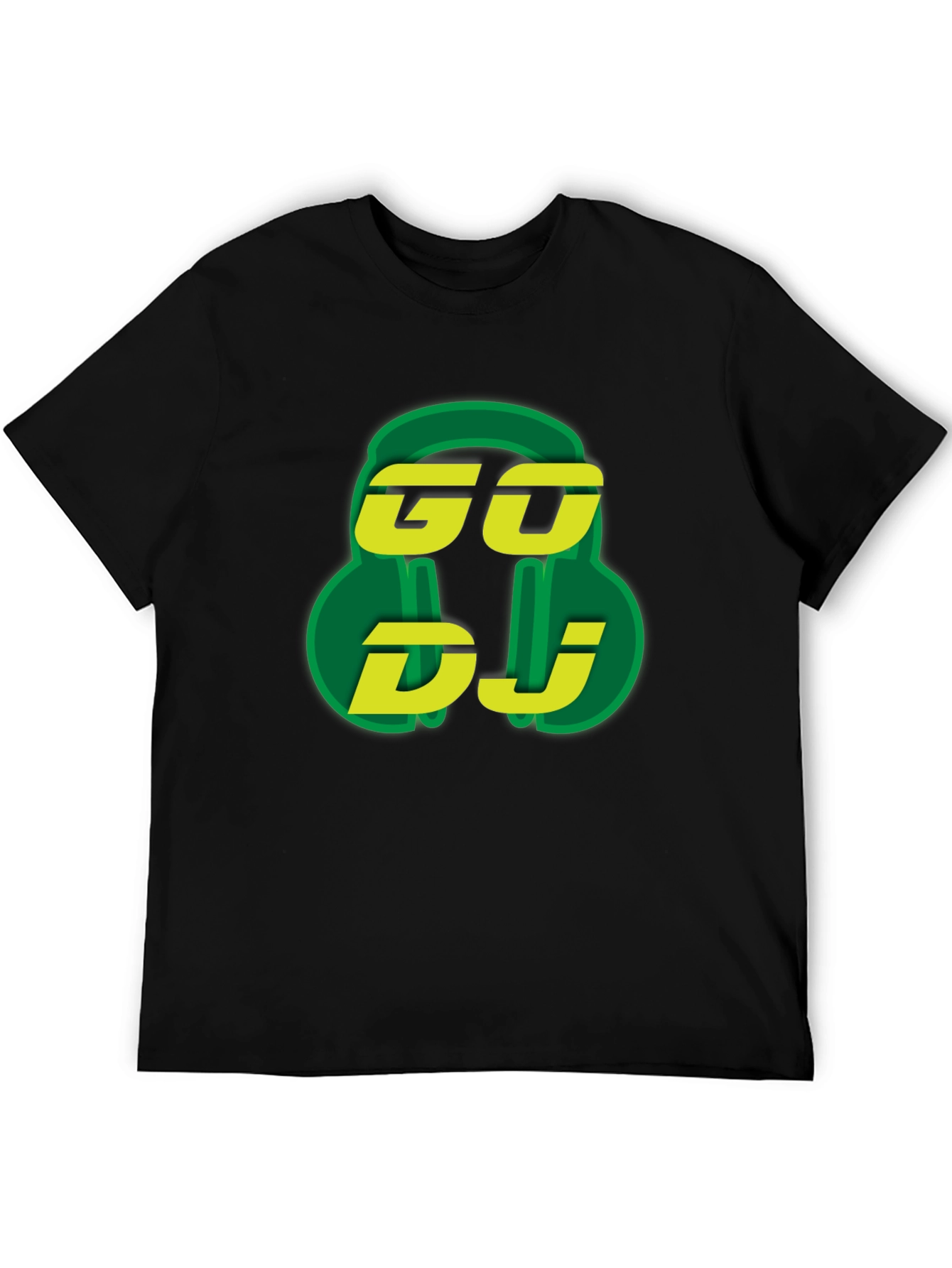 GO DJ Graphic T-Shirt - Music Lover Tee