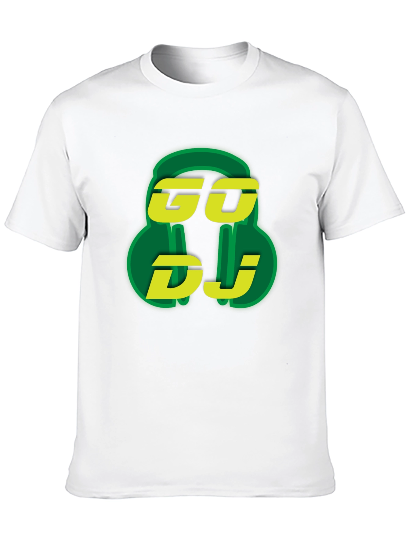 GO DJ Graphic T-Shirt - Music Lover Tee