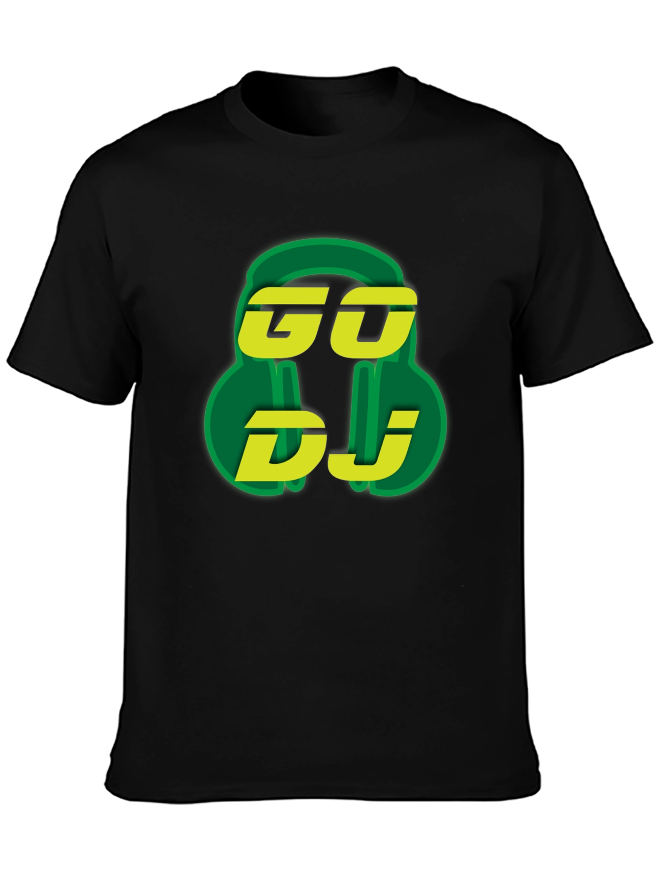 GO DJ Graphic T-Shirt - Music Lover Tee