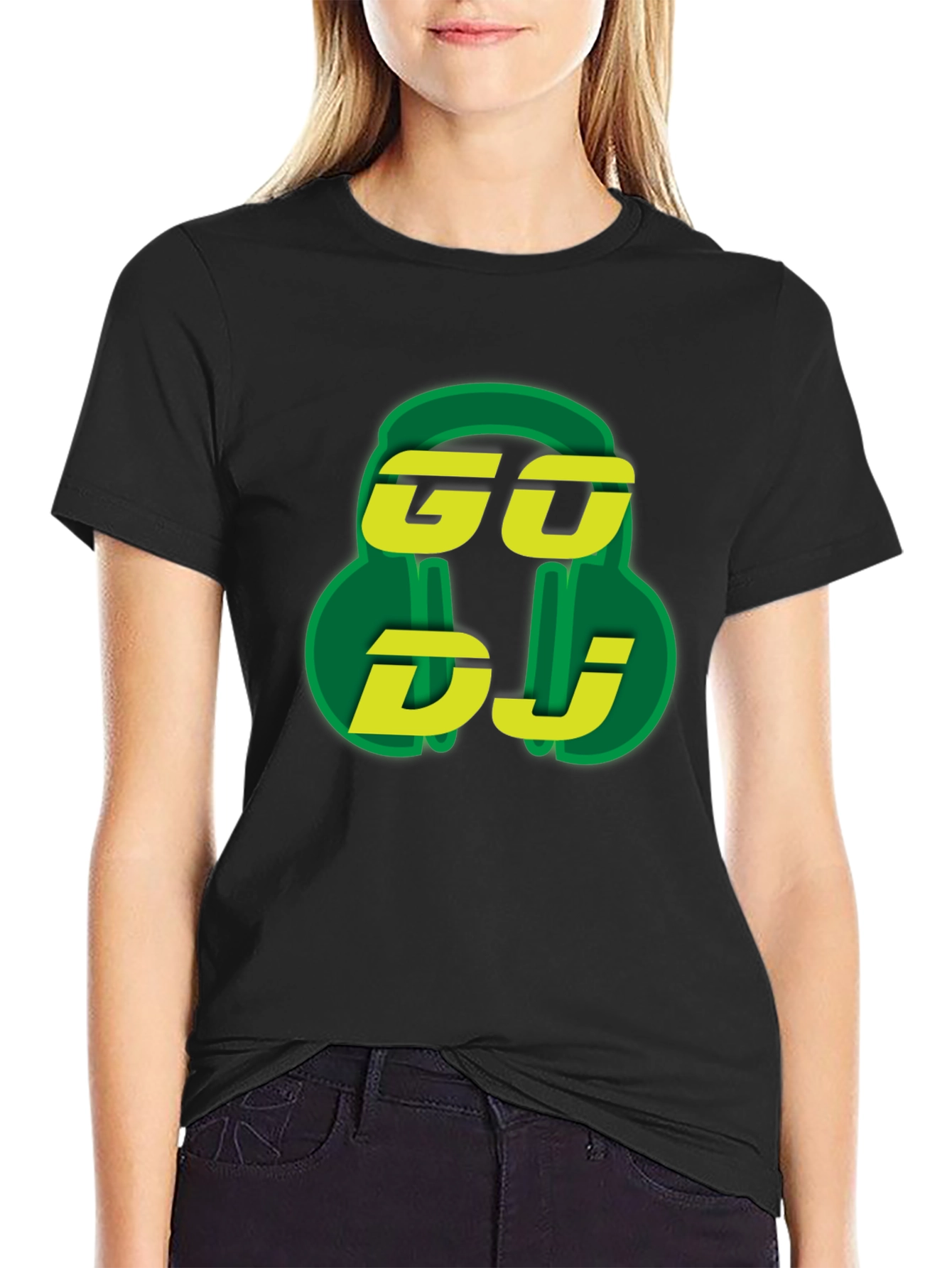 GO DJ Graphic T-Shirt - Music Lover Tee