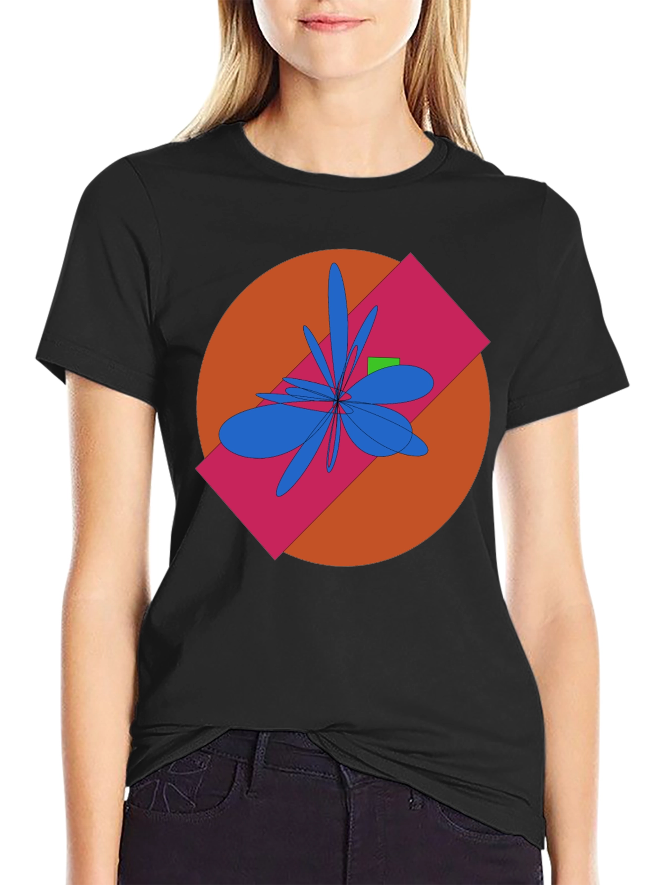 Abstract Graphic Tee - Bold & Unique Design