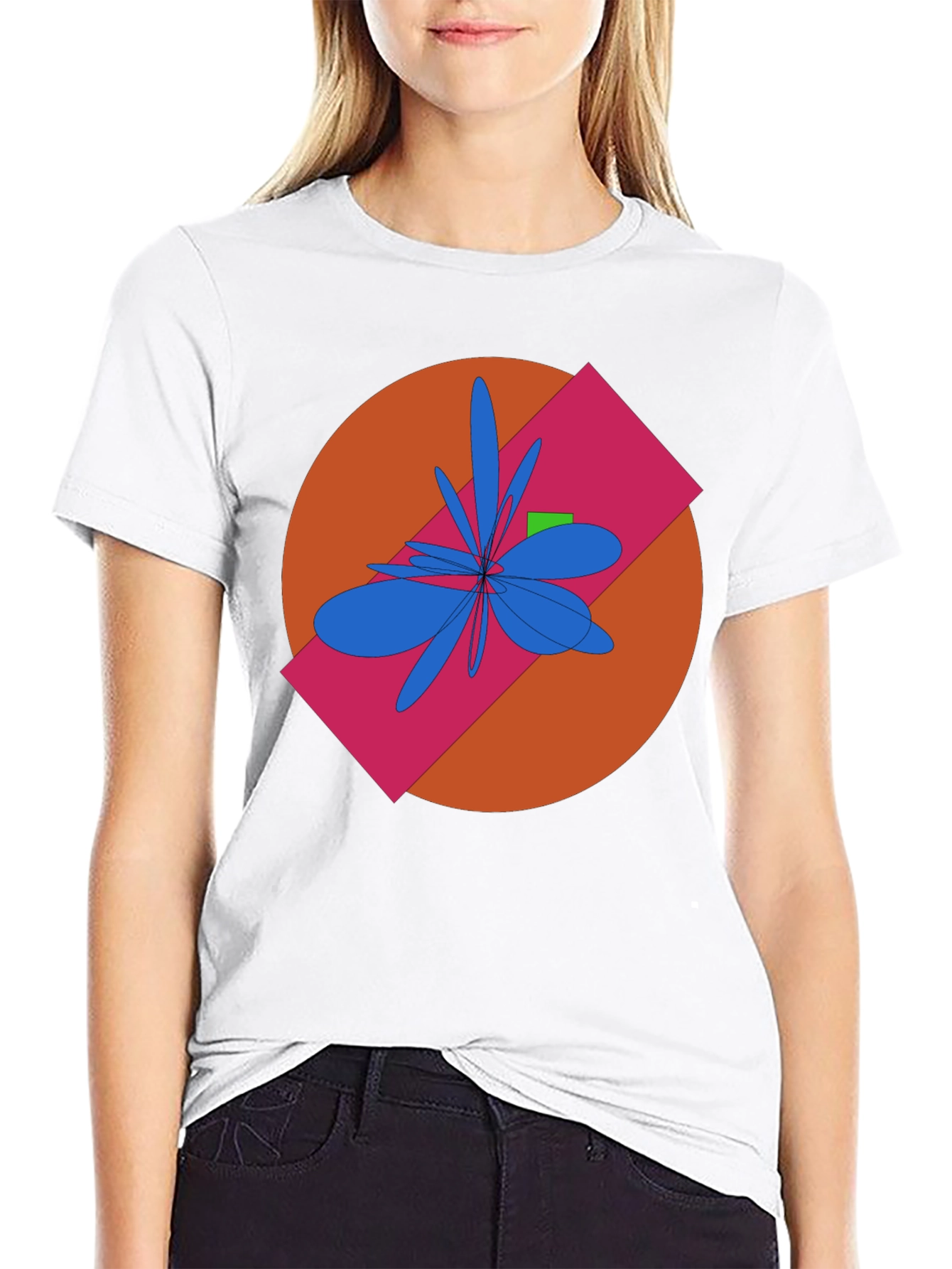 Abstract Graphic Tee - Bold & Unique Design