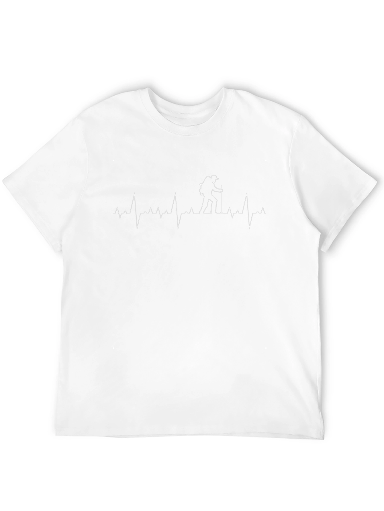 Heartbeat Hiker Graphic Tee - Black